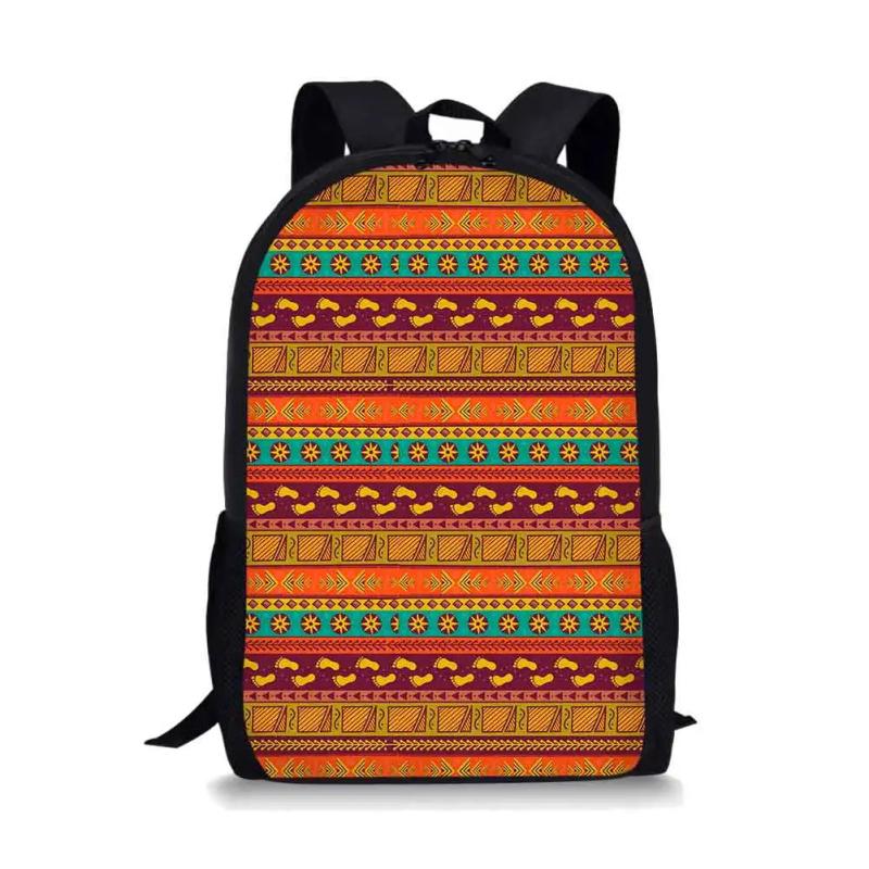 Ethnic Tribal Style Backpack School Bags Teenage Outdoor Travel Bags