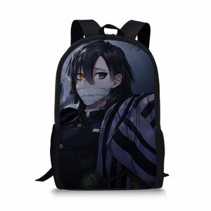 Kimetsu No Yaiba Element Printing Pattern School Backpacks