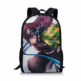 Kimetsu No Yaiba Element Printing Pattern School Backpacks
