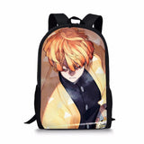 Kimetsu No Yaiba Style Large Schoolbag Waterproof Bagpack