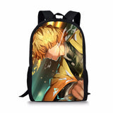 Kimetsu No Yaiba Style Large Schoolbag Waterproof Bagpack