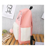 Student Backpacks for Girls Teenagers Female Bagpack Cartoon cat Backpacks