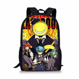 Assassination Classroom Printing School Backpack Personalized Kids Daypack
