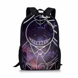 Assassination Classroom Printing School Backpack Personalized Kids Daypack