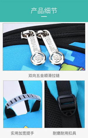 Unicorn School Bag Kids Backpack For Boys Girls 3D Animal Dinosaur Orthopedic