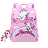 Unicorn School Bag Kids Backpack For Boys Girls 3D Animal Dinosaur Orthopedic
