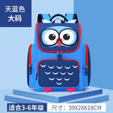 Kids Cartoon School Bags Orthopedic Owl Backpack