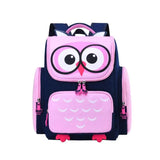 Kids Cartoon School Bags Orthopedic Owl Backpack