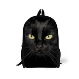 Cat Women's Travel Bags Anime Boy Girl Schoolbags Children's Bolsas Backpacks Ba