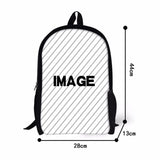 Cartoon School Bus Pattern Student School Bags Lightweight Orthopedic Backpack