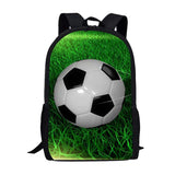 Orthopedic School Bags Soccer 3D Printing Children Backpack