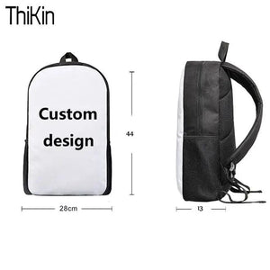 Teen Girls Flower Printing School Bag Large Size