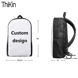 Teen Girls Flower Printing School Bag Large Size