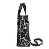 Leopard Leather Tote Bag Crossbody Shoulder Handbag Set
