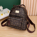 10 Inch Women Backpack, Flower Print Schoolbag for Teenager