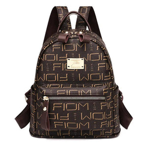 10 Inch Women Backpack, Flower Print Schoolbag for Teenager