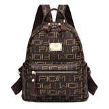 10 Inch Women Backpack, Flower Print Schoolbag for Teenager