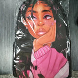 Kids School Bags for Girls Flag Of The Oromo Pattern Children Backpacks Boys Sch