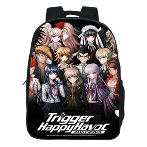 Danganronpa Backpack Mini School Bag Anime Kindergarten Rucksack Baby Boys Girls