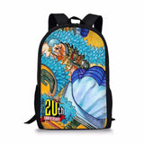 One Piece Element Printing Pattern School Backpacks Personalized Kids Daypack