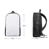 NOISYDESIGNS Border Collie Printing Schoolbag Backpack