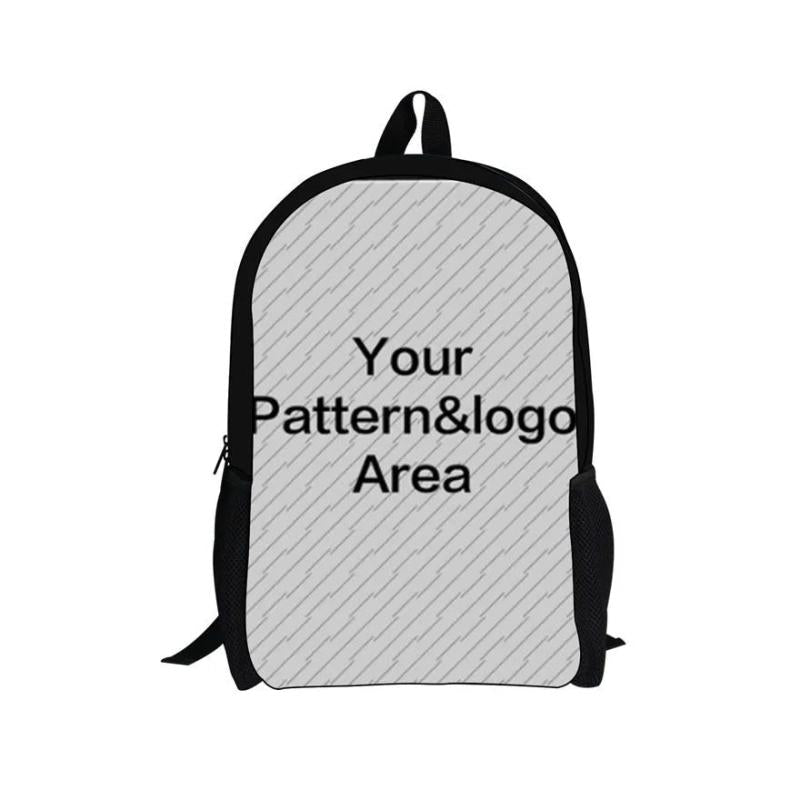 3D Horse Pattern School Backpack for Children