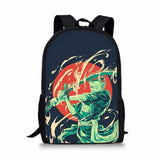 One Piece Style Large Schoolbag Student School Backpack Waterproof