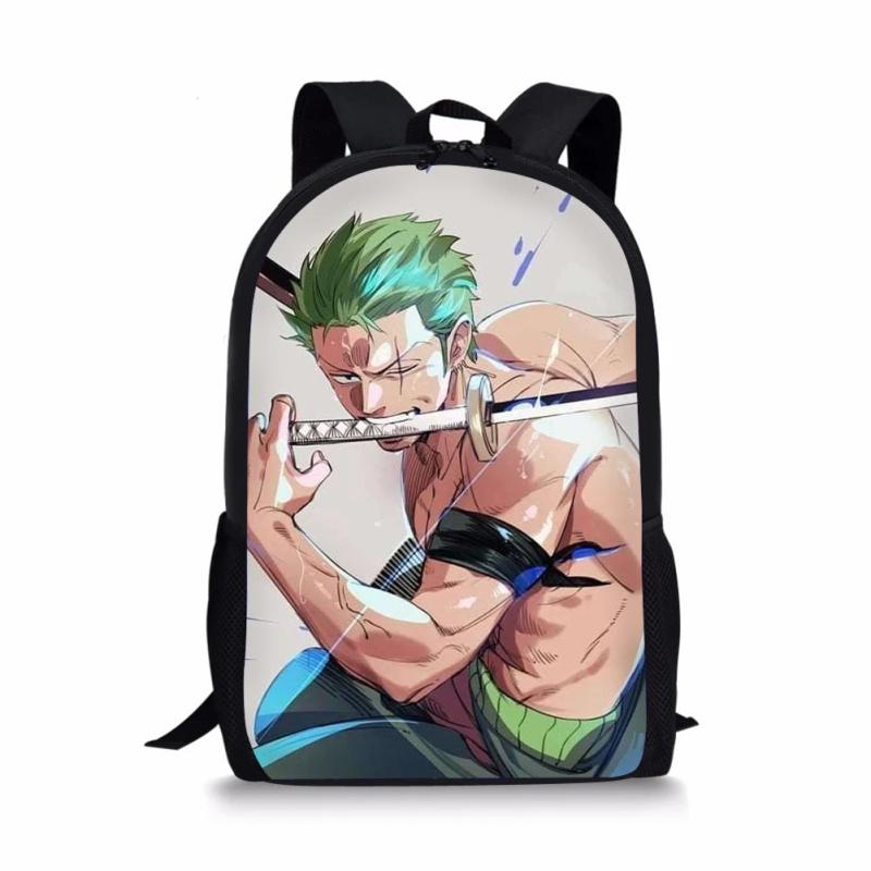 One Piece Style Large Schoolbag Student School Backpack Waterproof
