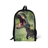 3D Dinosaur Print Teen Boy Kids Backpack Large Capacity School Bag