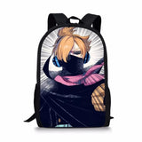 One Piece Pattern Print School Bags Daily Travel Climbing Durable Backpack