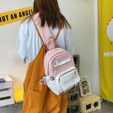 Girls Kids Mini Backpack Shoulder Bag for Teenage School Multi-Function