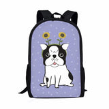 Funny Animal & Plant Print Schoolbag for Kids - Birthday Gift