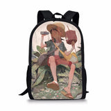 One Piece Element Printing Pattern School Backpacks for Teenager