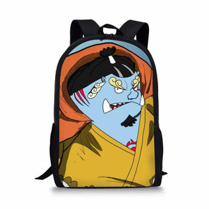 One Piece Printing Backpack for Kid Shoulders Bag School Bag