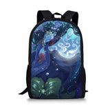 One Piece Printing Backpack for Kid Shoulders Bag School Bag