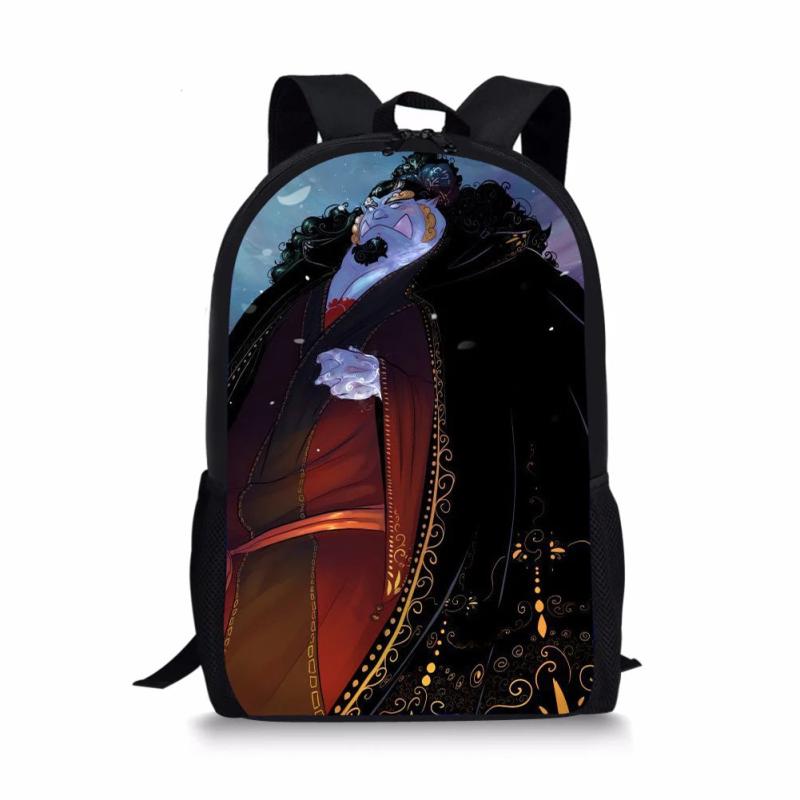 One Piece Printing Backpack for Kid Shoulders Bag School Bag