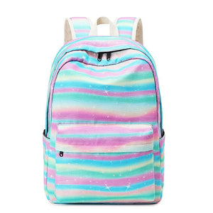Kids 3 Pcs SchoolBags Printing Backpack Children School Bags For Girl