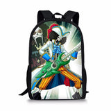 One Piece Print Large Schoolbag Student School Backpack Waterproof Bagpack