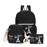 Teen Girls Schoolbag Large School Backpack 3pcs/Set Rucksack