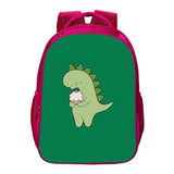 Dinosaur School Bag Backpack Teens Storage Bag Travel Bags 16 Inches