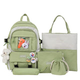 Waterproof Children School bags set Girls Backpack Kids Book Bag travel laptop p