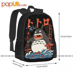 My Neighbour Totoro Attack Backpack Large Capacity