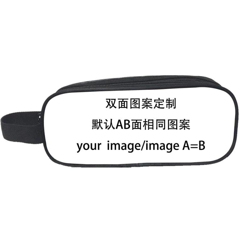 Football Pen Bag Double Layer Stationery Pencil-box