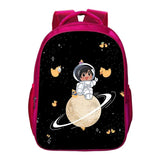 Quackity School Bag Backpack 16 Inches Boy Girl Teens Storage Travel Bags