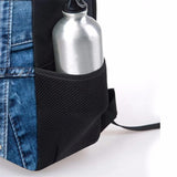 Rock Guitar Instruments Printed School Bags for Teens Boys Girls Backpack