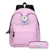 Floral Prints School Backpack Set for Girls, Kids Gift