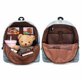 Floral Prints School Backpack Set for Girls, Kids Gift