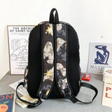 Waterproof Schoolbag for Teens Student Backpack Girls Boys Bagpack Women Men