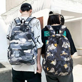Waterproof Schoolbag for Teens Student Backpack Girls Boys Bagpack Women Men