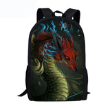 3D Dinosaur Pattern School Bags for Boys Girls Children School Backpacks
